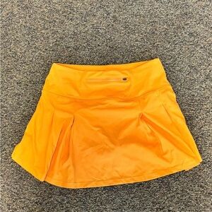 Yellow Active Skirt